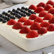 Wave Your Flag Cheesecake Recipe Picture