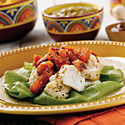 Alaska Cod Mol Tacos