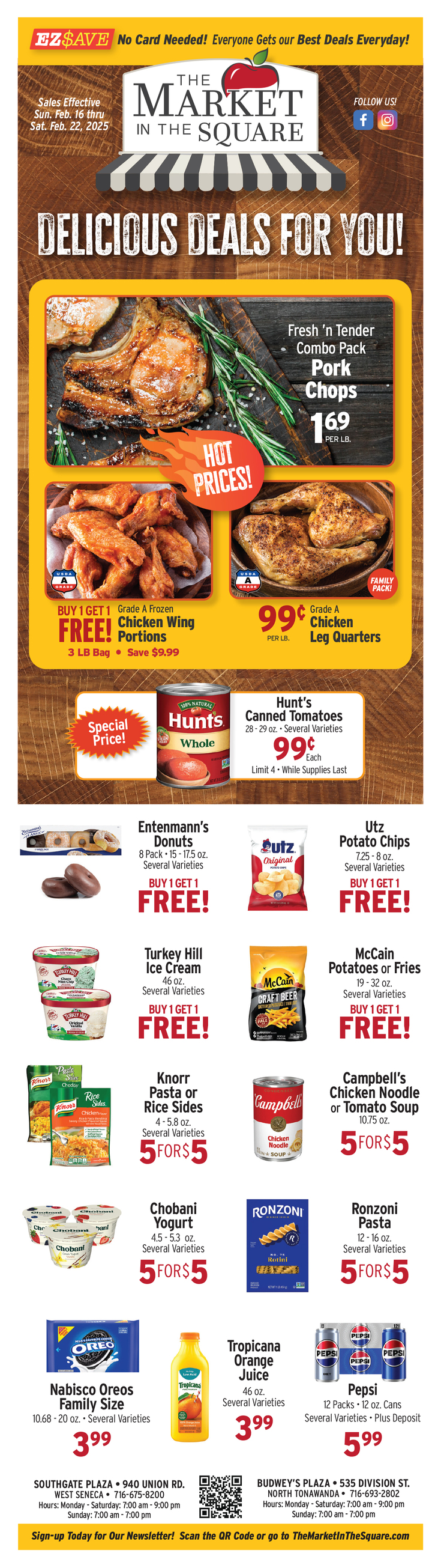 Print weekly specials the market in the square weekly specials
